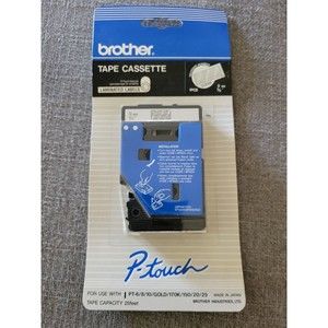 Brother Cassette Tape P-touch TC-14Z1 Clear 3/8” laminated labels